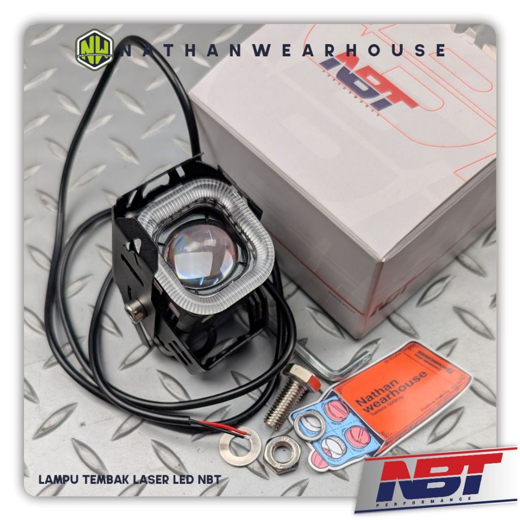 Lampu LED Sorot Tembak Laser Universal Untuk Semua Motor NBT