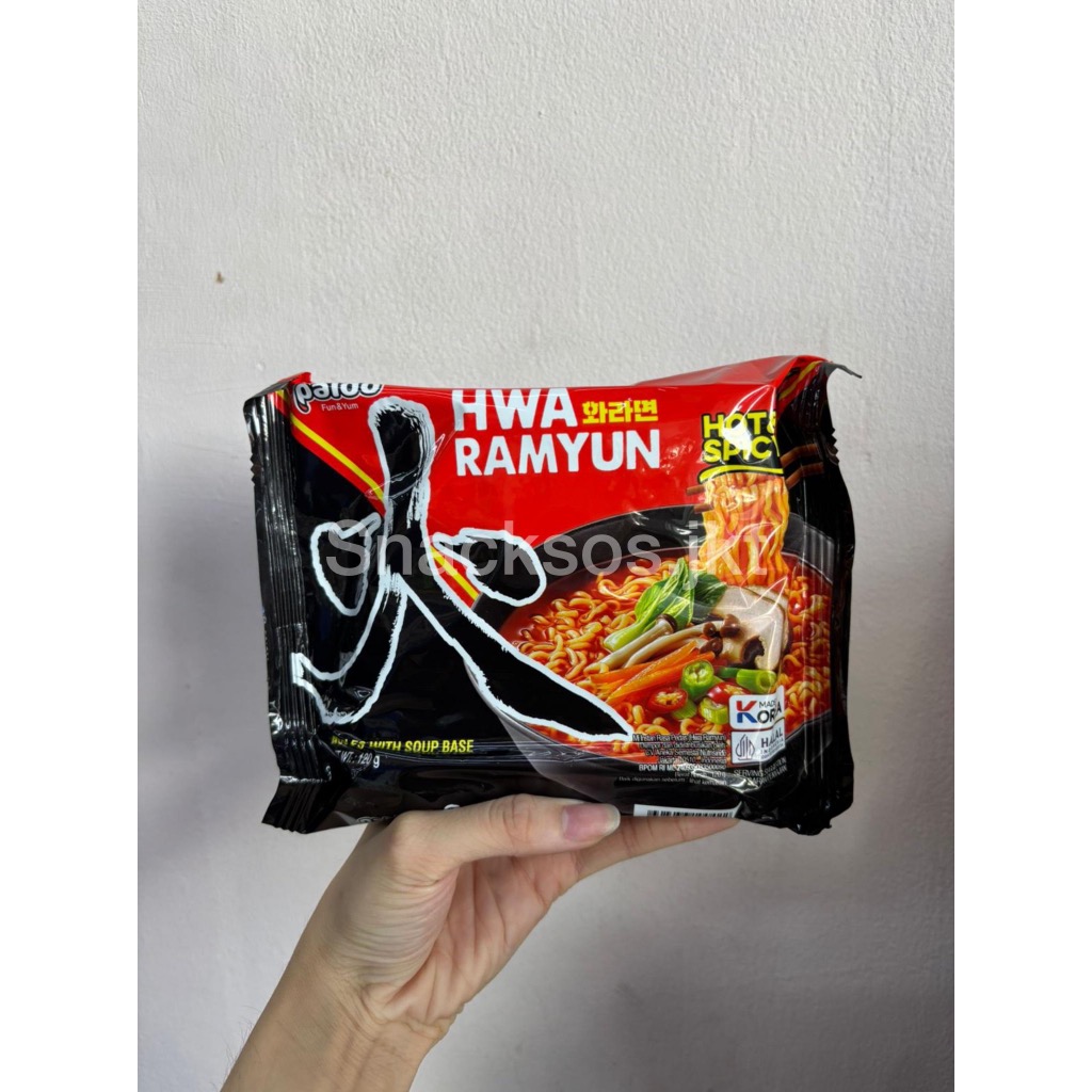 

PADLO HWA RAMYUN HOT SPICY RAMEN MIE INSTANT NOODLE KOREA