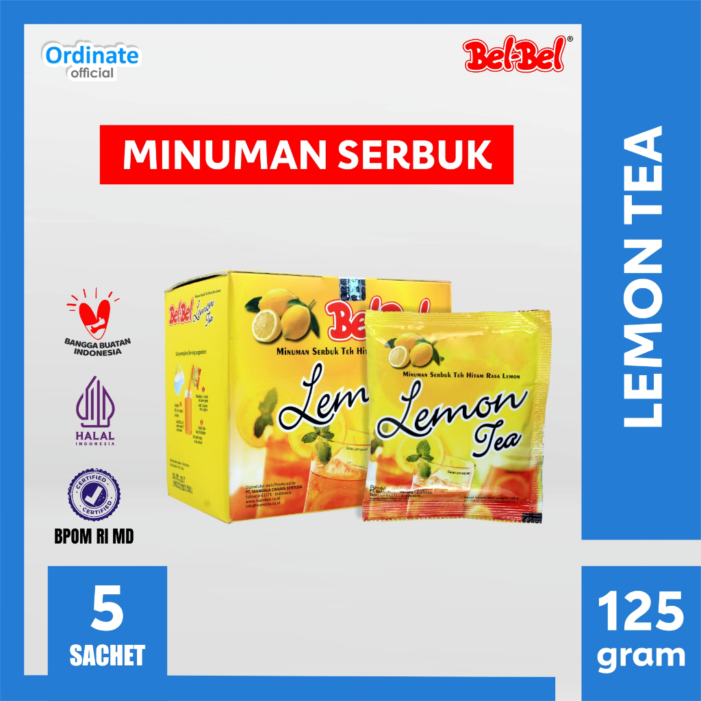 

Belbel Lemon Tea - 5 Sachet