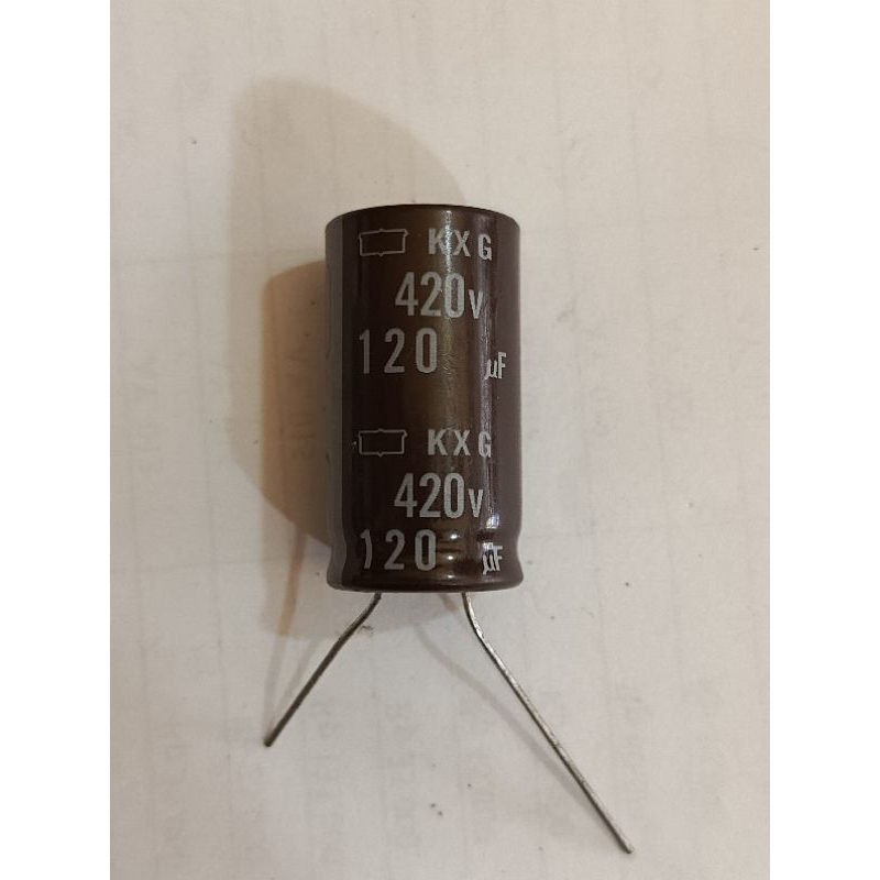 Elco 120uf/420v