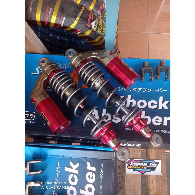 SHOCK BELAKANG TABUNG XLINE ukuran 34 PCX NMAX SUPRA GRAND KHARISMA