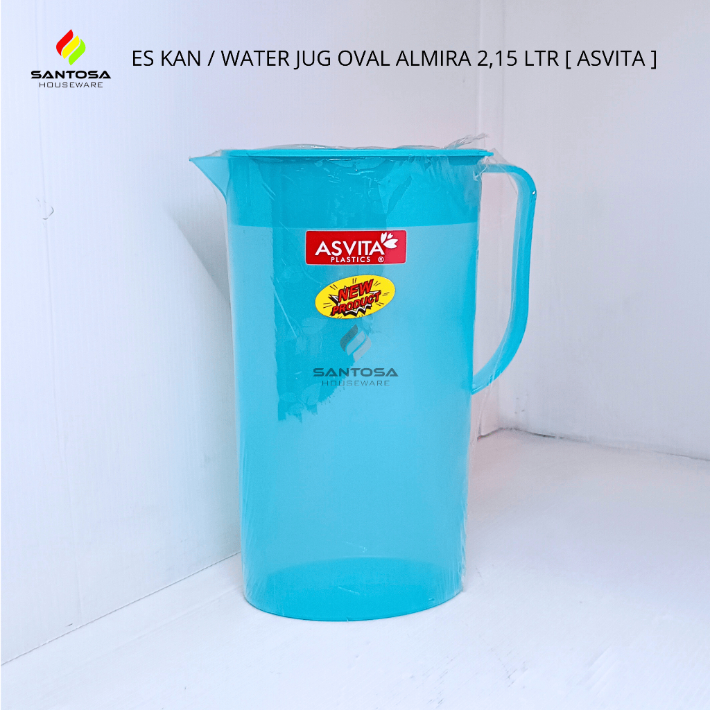 Eskan / Water Jug Oval Almira 2,15 ltr [ Asvita ]