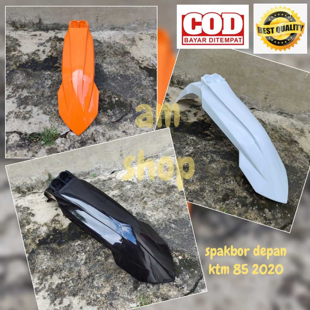 SPAKBOR DEPAN KTM 85 2020 SLEBOR FRONT FENDER ktm 85 2020 TRAIL SUPERMOTO MOTOCROSS