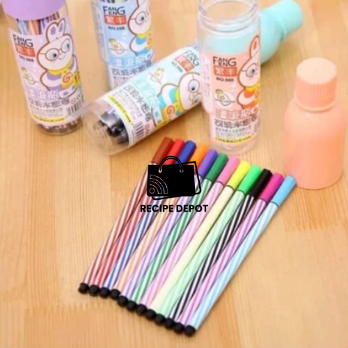 

Spidol Sepidol Pena Pewarna Gambar Lukisan Alat Tulis Anak Sekolah Color Makers Set 36 Pcs High Quality