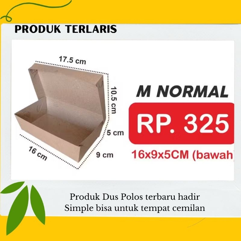 

Paper Box / Dus / Kemasan / Buat makanan
