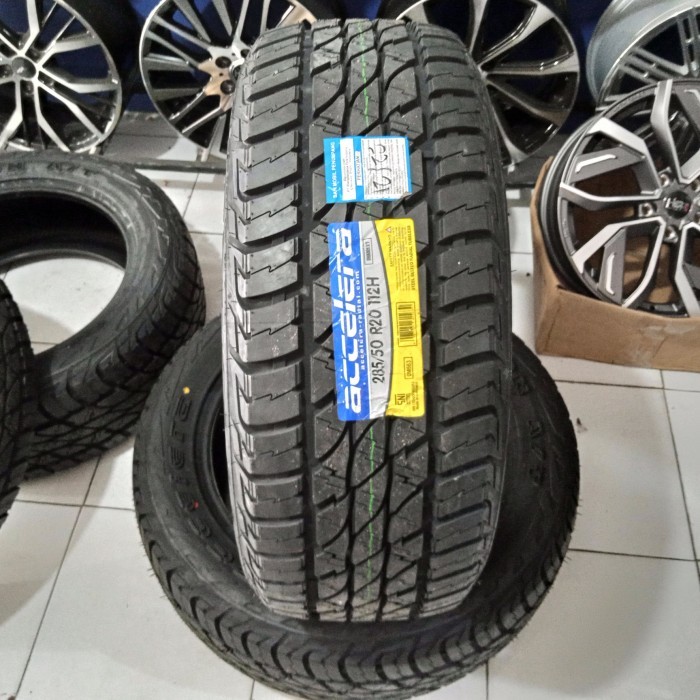 Ban Mobil Pajero Fortuner Ring 20 Ukuran 285/50 Accelera Omickron AT