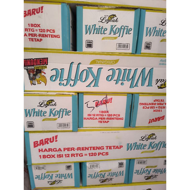 

Luwak White Kopi isi 120pcs