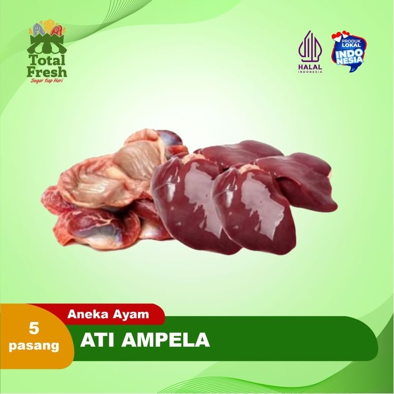 

Ati Ampela Ayam 5 Pasang [KOTOR]