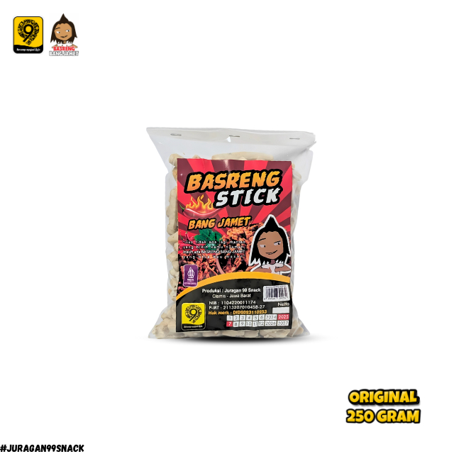 

Basreng Stik Bang Jamet 200 Gram, 250 Gram