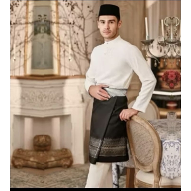 BAJU PRIA MELAYU TELUK BELANGA.CEKAK MUSANG PRIA MELAYU KURUNG SETELAN PAKAIAN ADAT MLAYSIA. .
