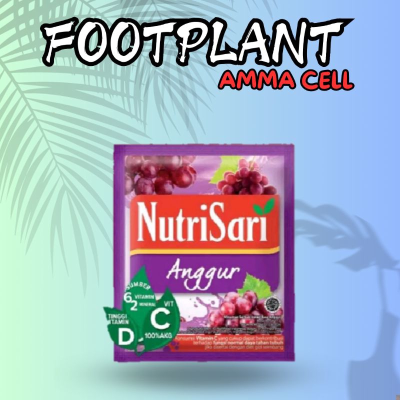 

Nutrisari rasa ANGGUR sachet