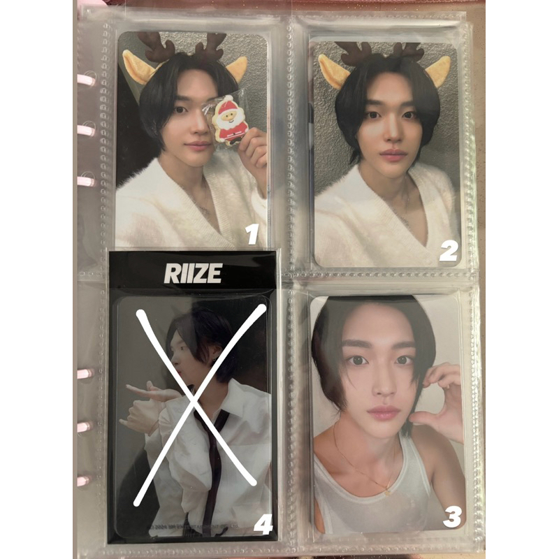 [READY] PHOTOCARD (PC) RIIZE WONBIN OFFICIAL
