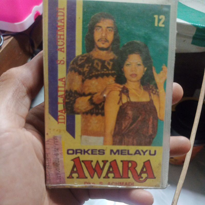 kaset pita IDA LAILA album orkes Melayu awara 12