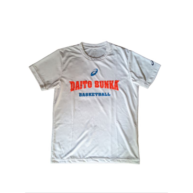 (RARE) jersey asics x daito bunka basketball japan