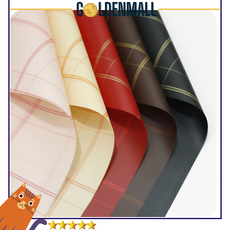 

20 LEMBAR Flower Wrapping Motif Kotak Celephone Kertas Bunga Waterproof 6191