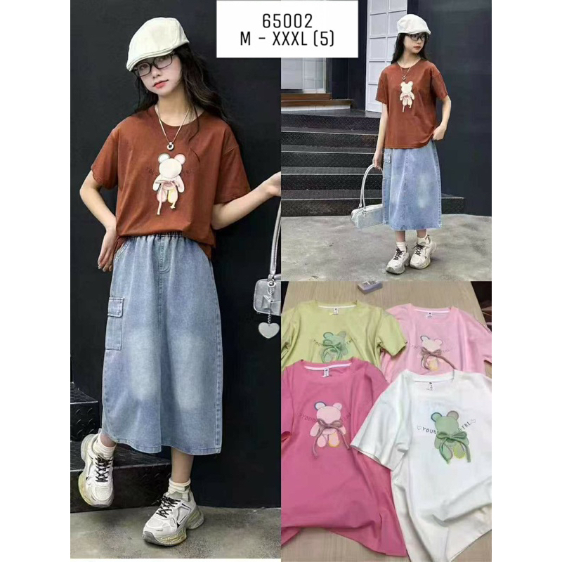 Setelan Rok Jeans Anak Premium Import_Setelan Rok Jeans Anak Perempuan Import