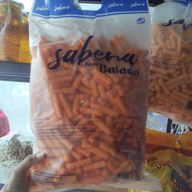 

SNACK SABENA Stik Sabena jumbo 360 gr Balado, sapi panggang, kapucino, keju, jagung bakar