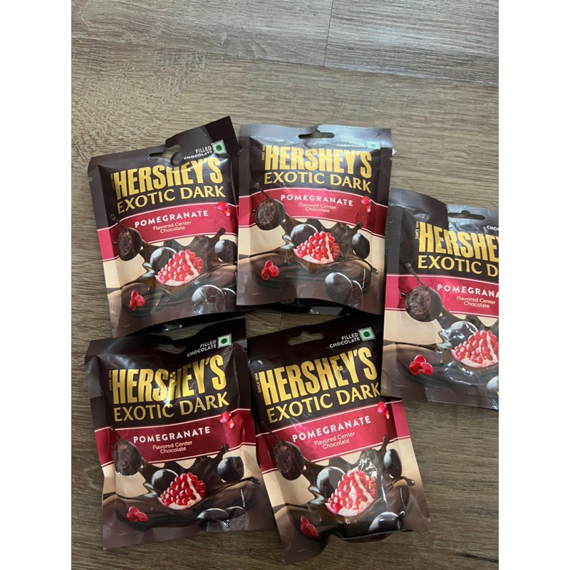 

Hershey's Exotic Dark Pomegranate Flavored Center Chocolate Original