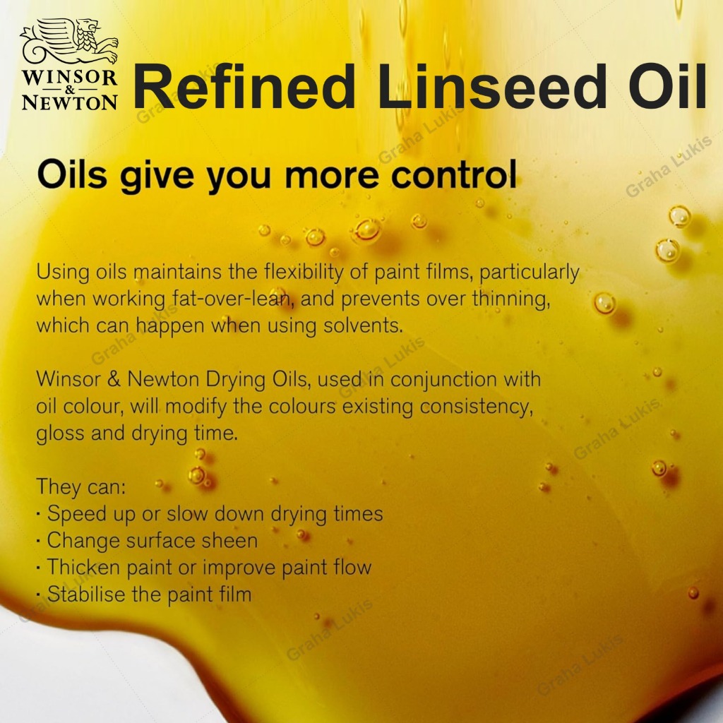 

REFINED LINSEED OIL 75ml