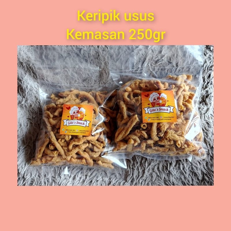 

Kripik usus 500gram 250gram / kripik usus merk nashwa / krepek usus /keripik usus