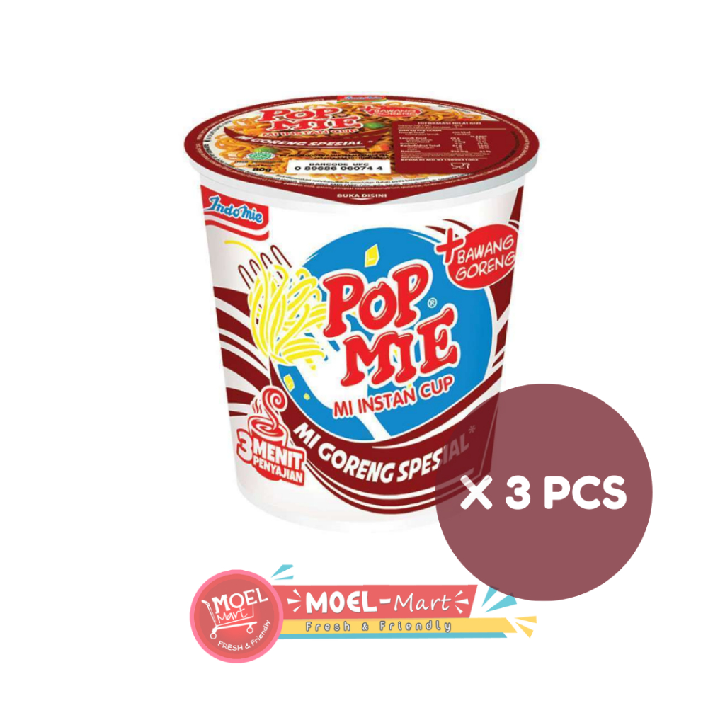

POP MIE GORENG 3 PCS X 80GR