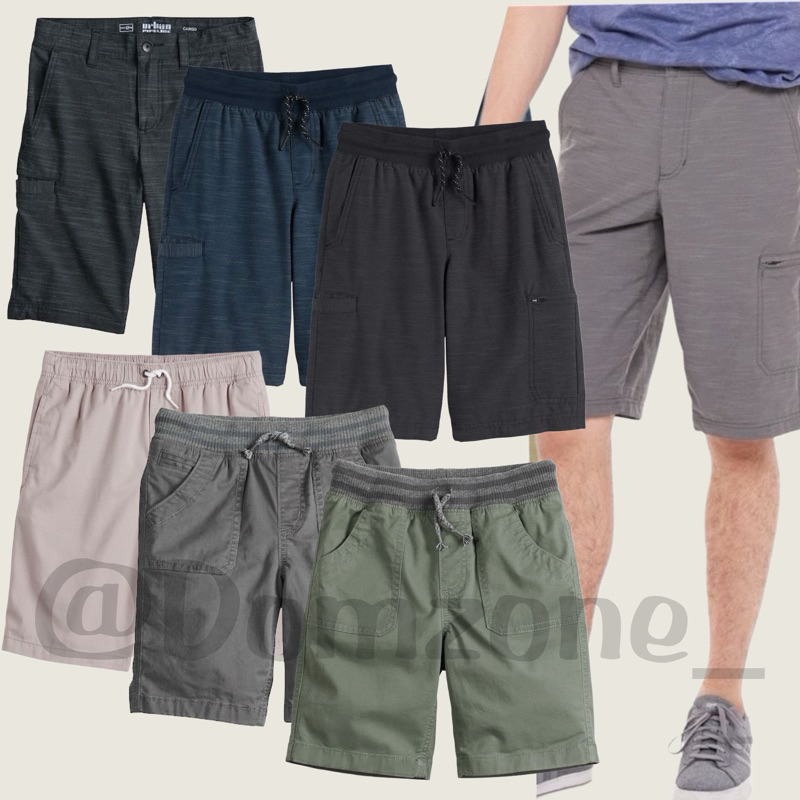 Restock Celana Pendek Cargo Anak Laki Laki 8-16Tahun Snma & UrbanPipeline