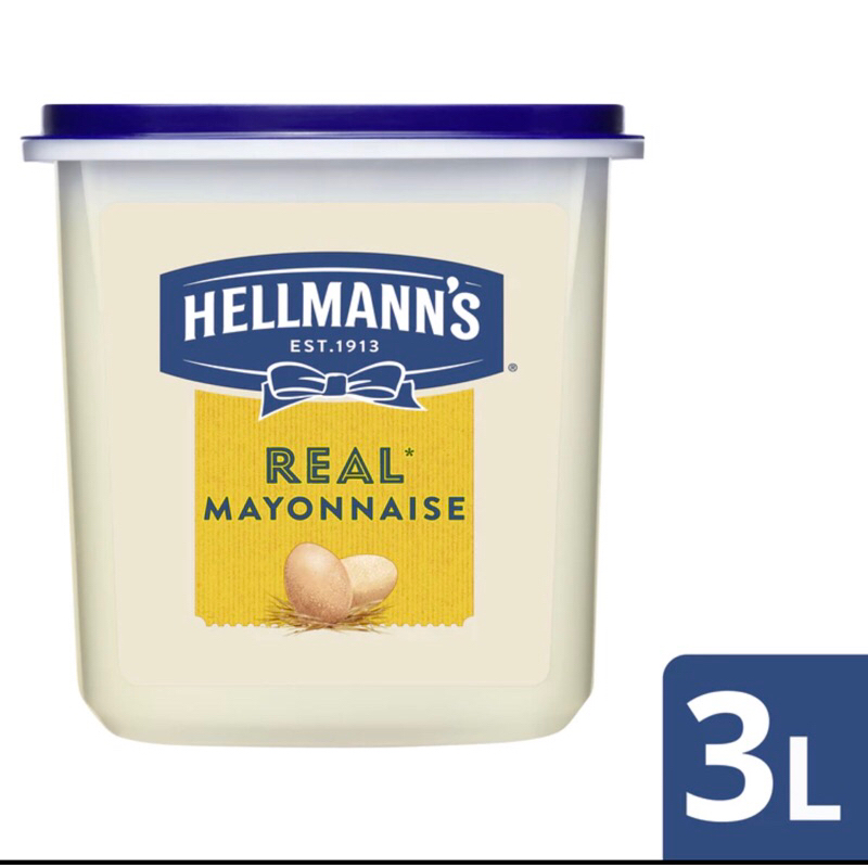 

Hellmans Real Mayo 3L mayonise