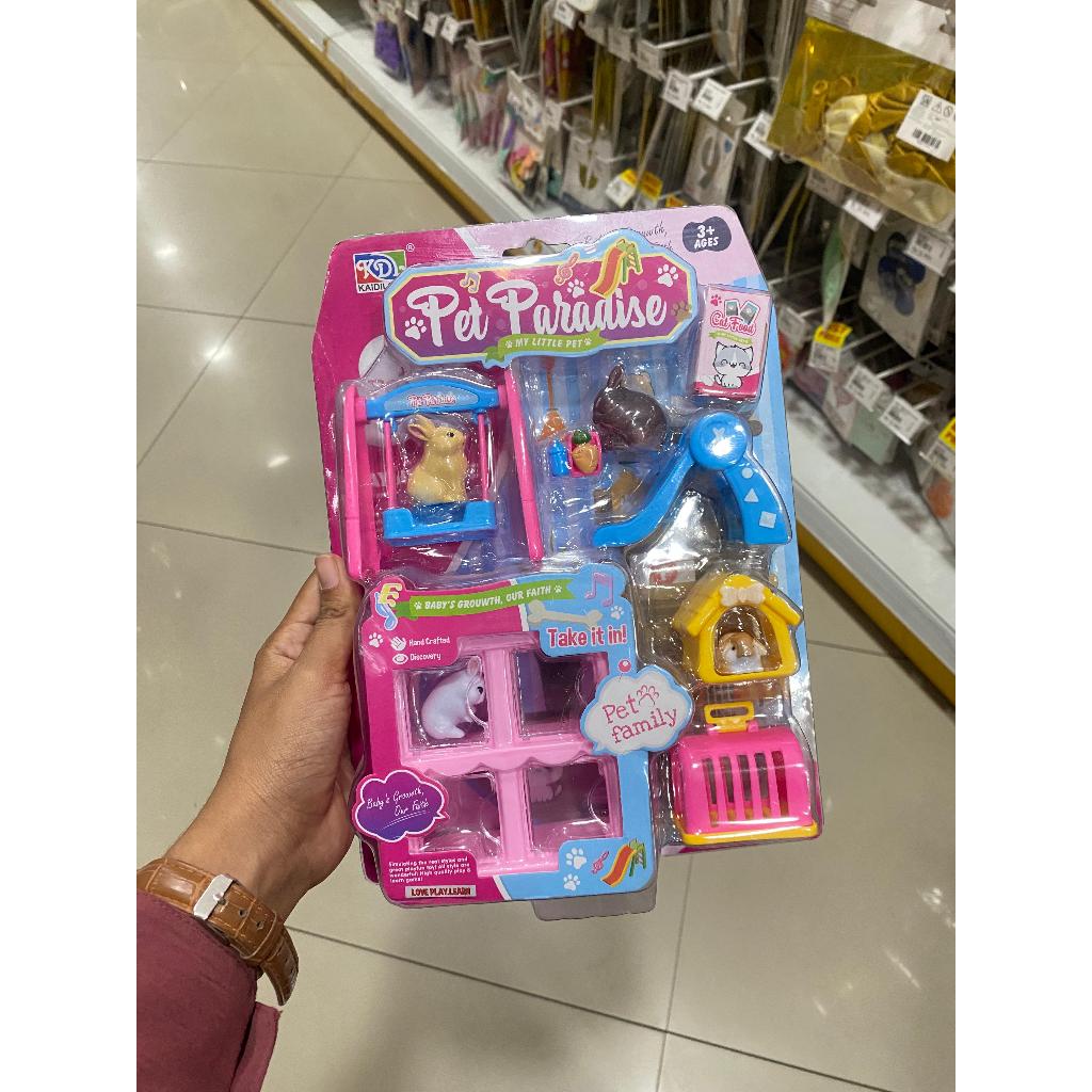 Pet Paradise Mainan Anak Hewan Mr Diy