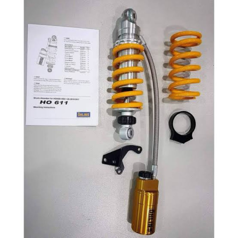 Shock Ohlins Ninja RR HO 711 Original Ohlins Shockbreaker Ninja RR CBR 150 RR Original Shock Ohlins 