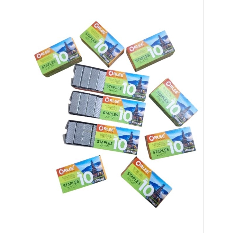 

KACIP Isi Stapes-Isi Stapler No 10/Refil Stapler Kecil/Isi Staples Orlee