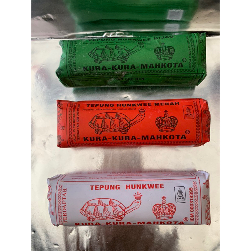 

tepung hunkwe/hungkwe hung kwe kura kura mahkota 95gr