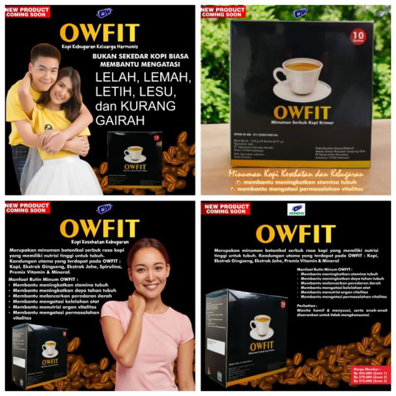 

OW.VIT//KOPI STAMINA //BPOM//1BOK//OSO//10//SAHET