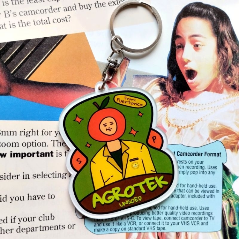Agroteknologi Unsoed - Keychain Acrylic 2 sisi