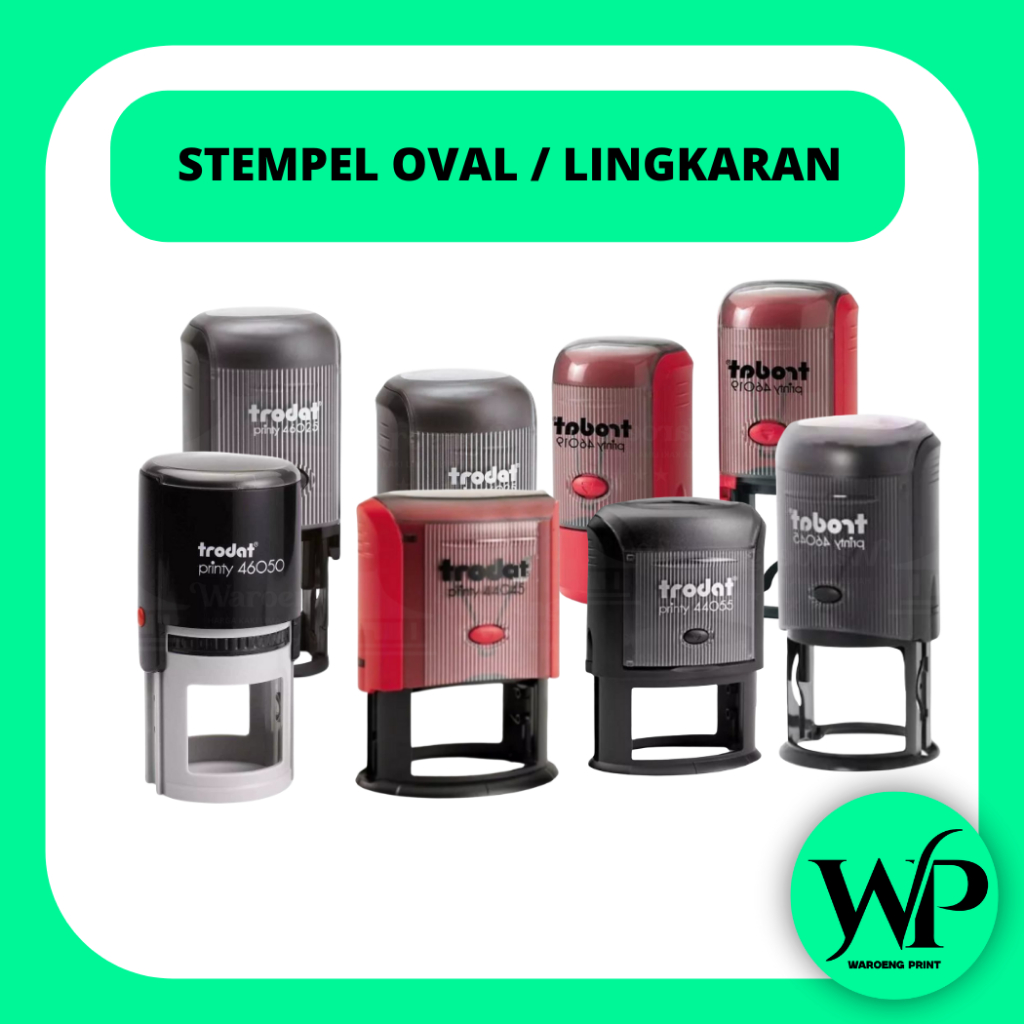

Stempel Trodat Oval dan Bulat Murah + Free Tinta - Stempel Trodat Import