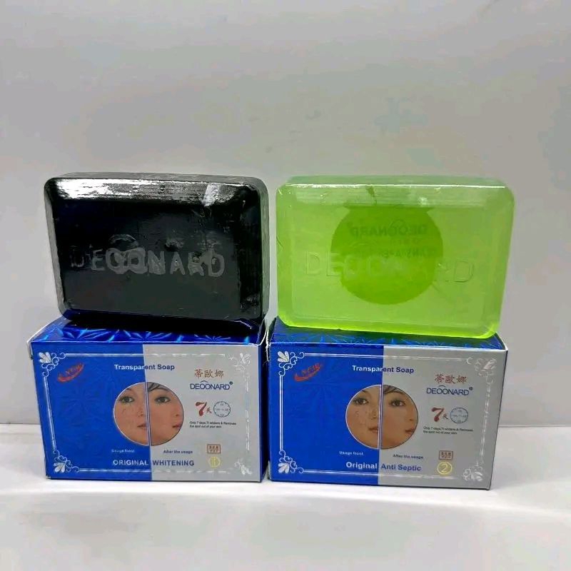 SABUN DEOONARD BIRU HITAM / HIJAU WHITENING ORIGINAL