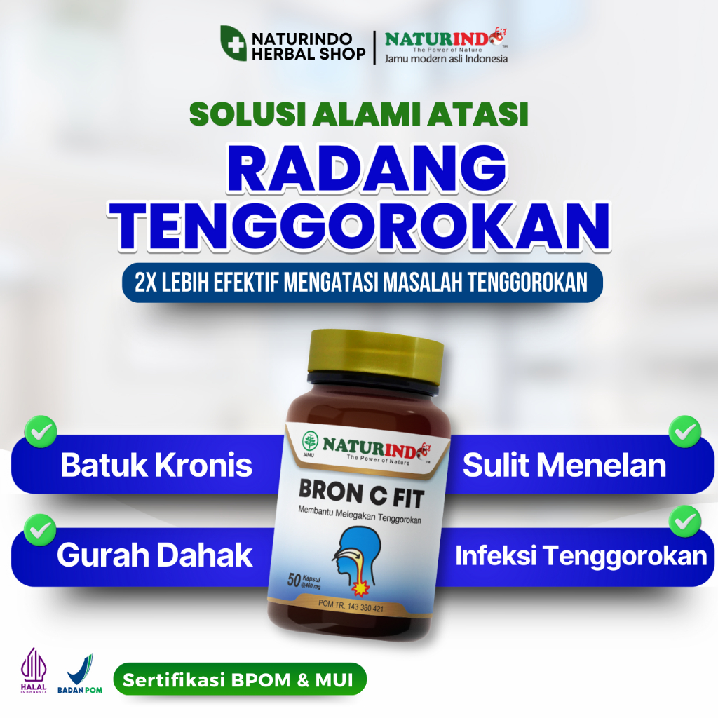 Obat Radang Tenggorokan Infeksi Mengencerkan Dahak Batuk Kronis