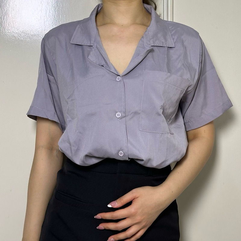 PRELOVED KEMEJA SATIN