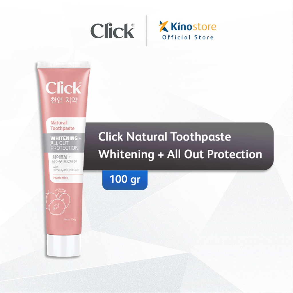 Click Natural Toothpaste Whitening