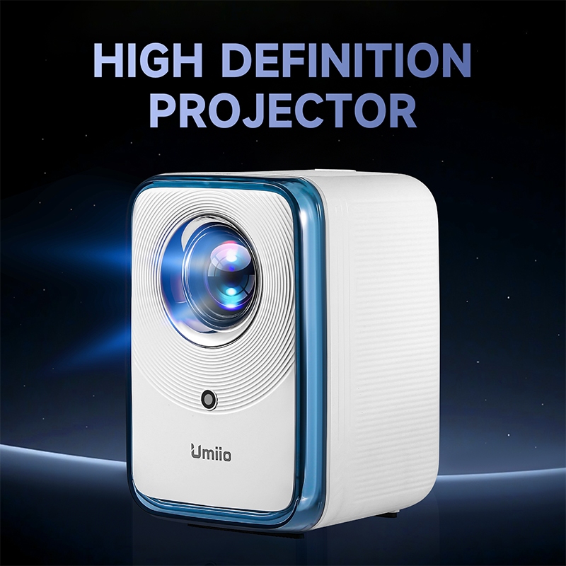 Hadiah Idul Fitri Umiio U20 Proyektor Android TV 4K Smart Projector Ram 3GB +64GB mini proyektor hp