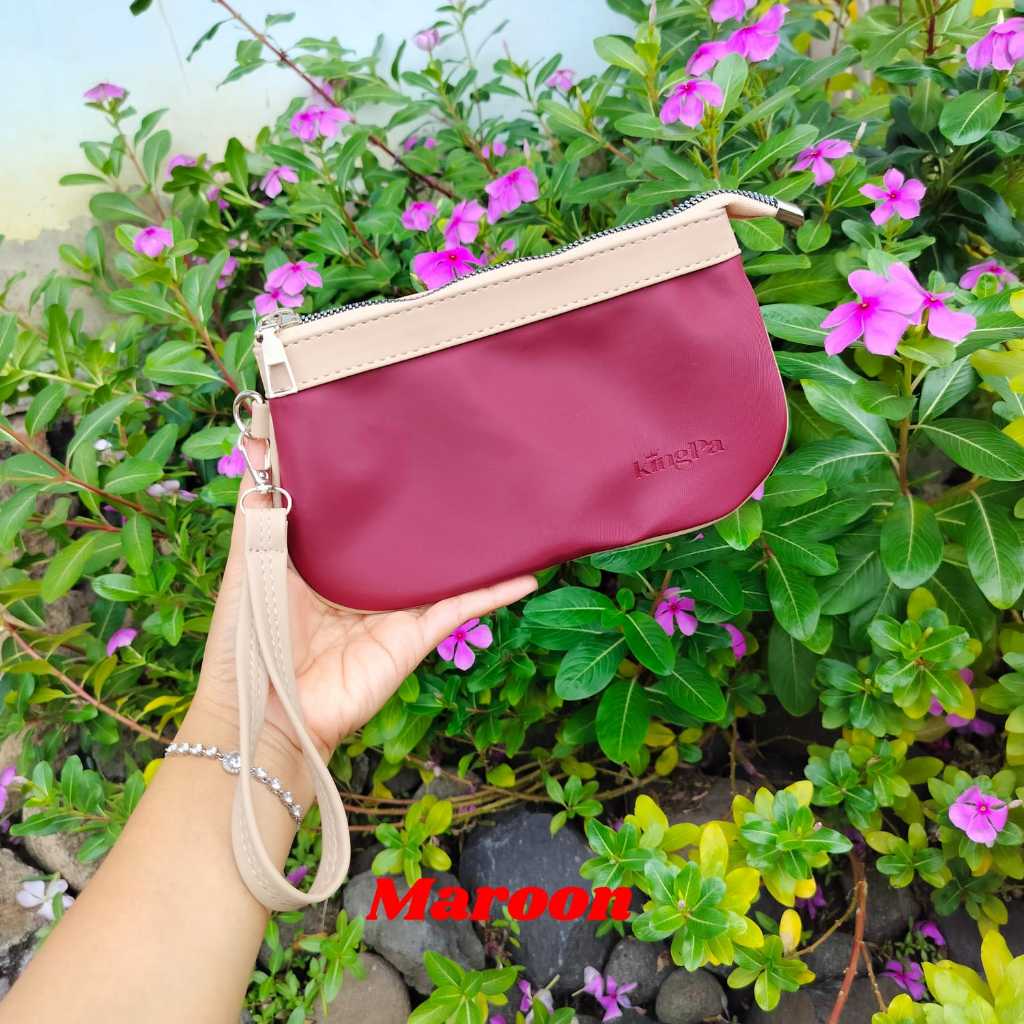 NAURA POUCH by KINGPA /DOMPET WANITA ANTI AIR/ DOMPET UANG KERTAS DAN HP