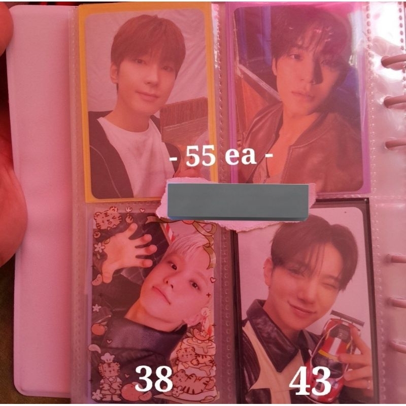 WTS Photocard official Seventeen Season Greetings Hoshi Wonwoo Mingyu Joshua