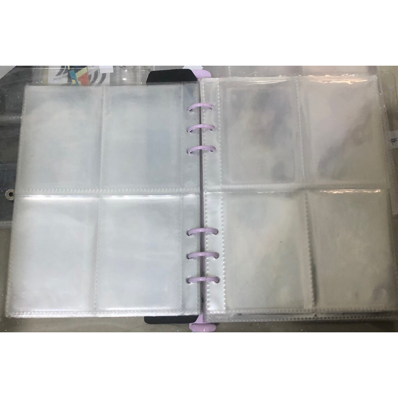 Sleeve photocard A5 6 ring one sided