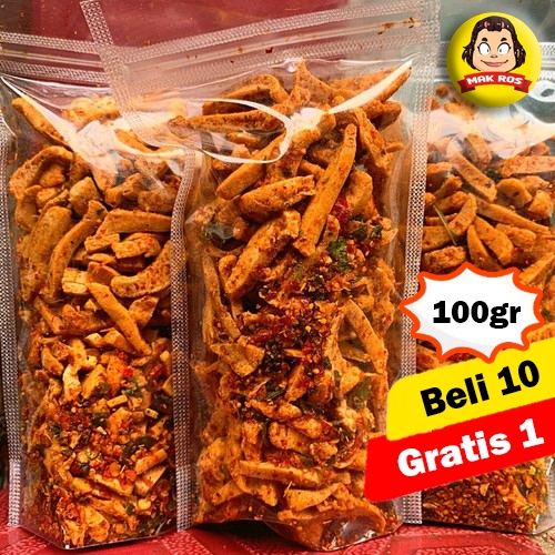 

BASRENG PEDAS DAUN JERUK 100gr/BAKSO GORENG IKAN/BASRENG ORIGINAL VIRAL