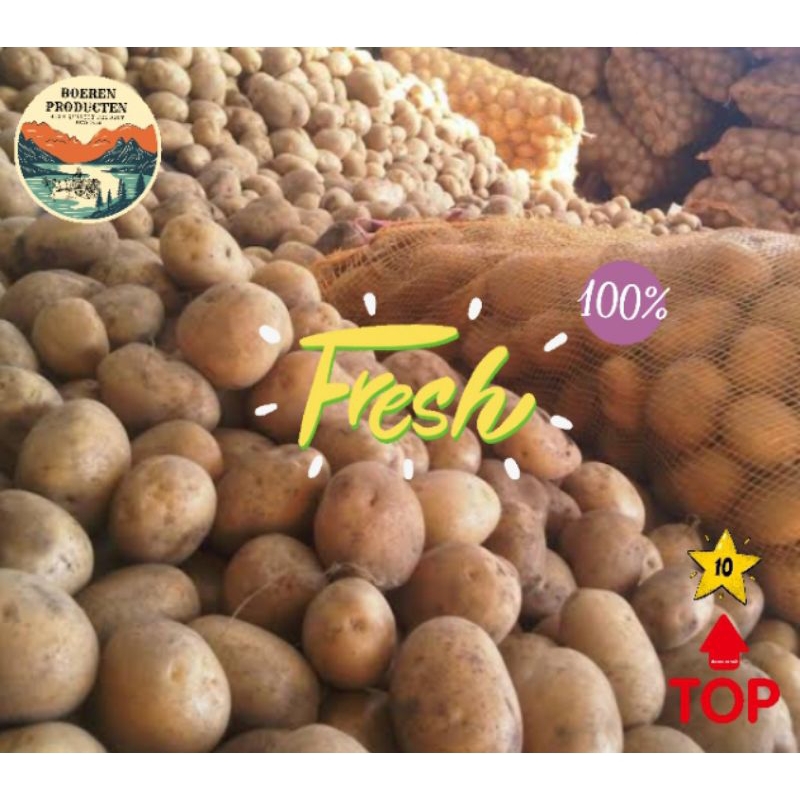 

kentang lokal potato fresh ABC 1kg/500grm