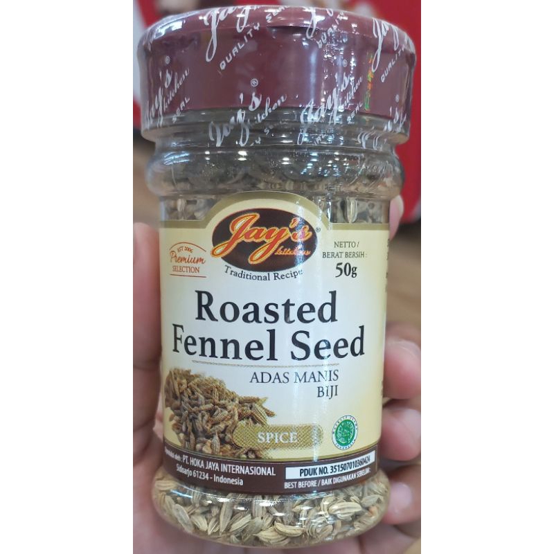 

Jay's Fennel Seed 50gr