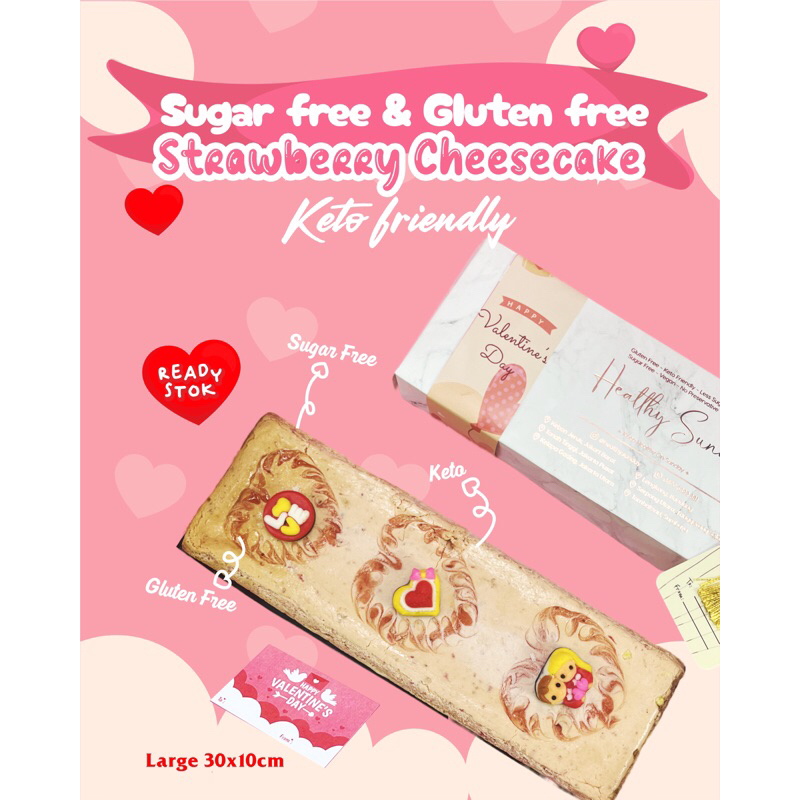 

HAMPERS VALENTINE GIFT HEALTHY CAKE LARGE. JAKARTA PUSAT