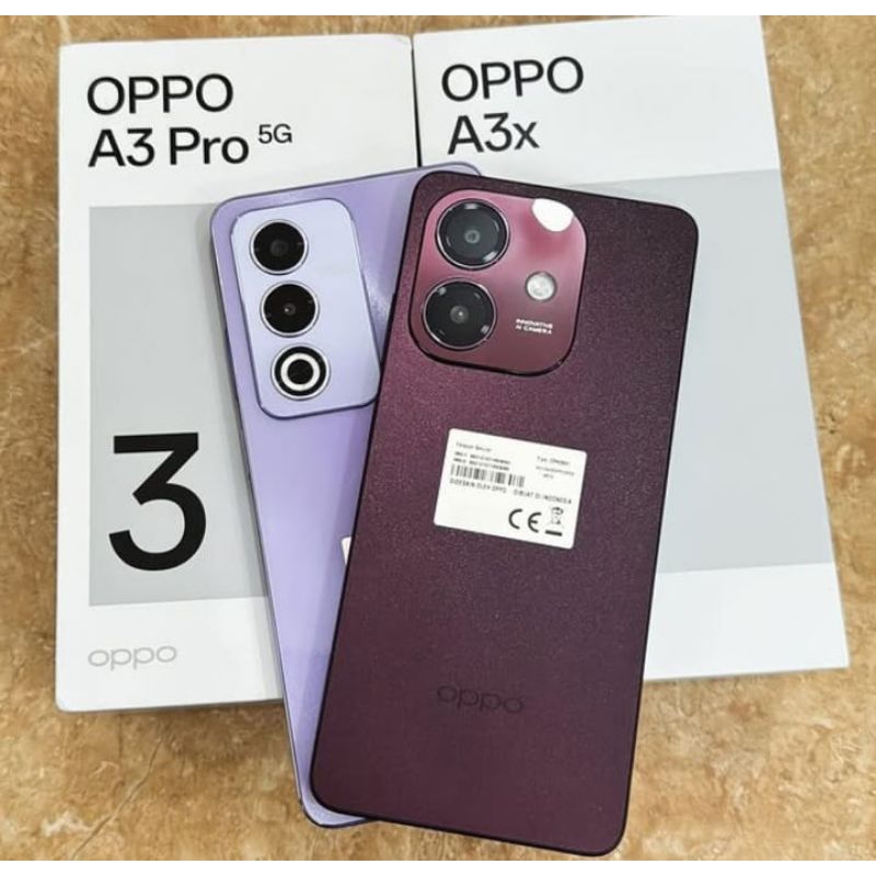 OPPO A3X PRO RAM 8/256GB SECOND NEW LIKE FULLSET(ORIGINAL)