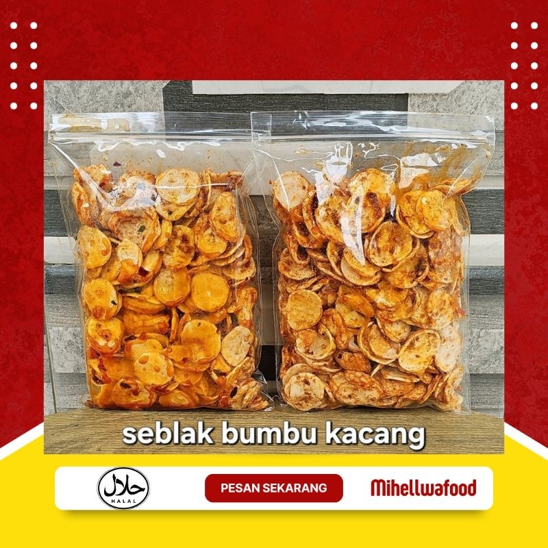 

Kerupuk seblak bumbu kacang