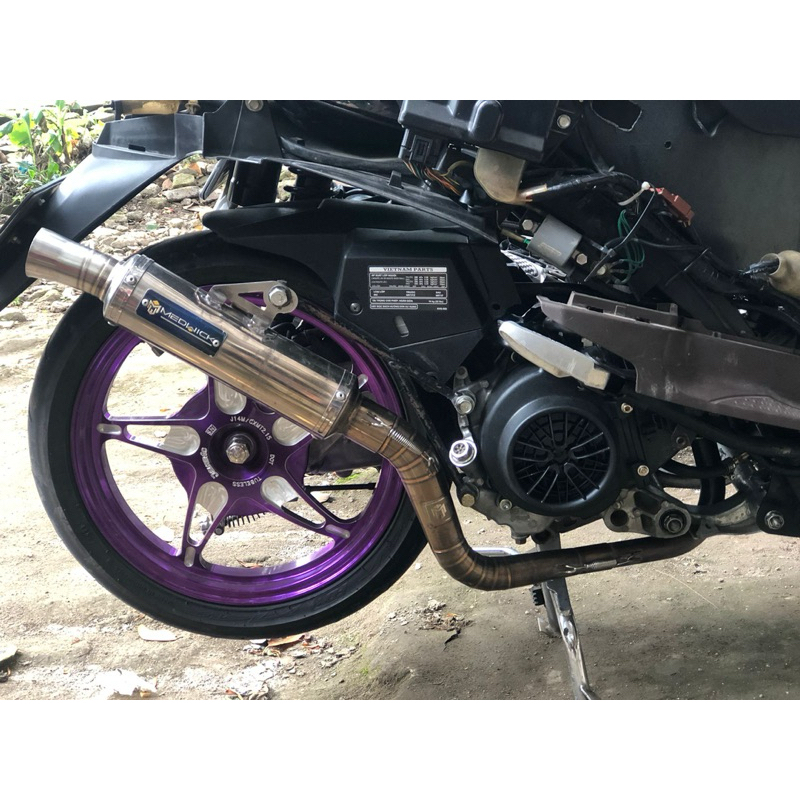 Knalpot madwack inlet 45