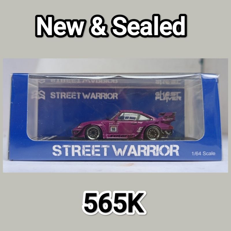 Diecast Mini Scale 64 Street Warrior Ghost Player Porsche RWB Raugh Well Begriff Rotana Track Versio